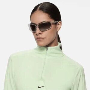 NIKE WINDTRACK RUN E EV24004 900 Sunglasses Transparent Geometric Frame